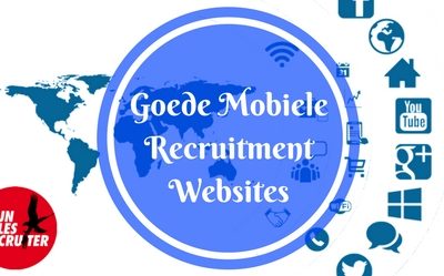Goede mobiele recruitmentwebsites